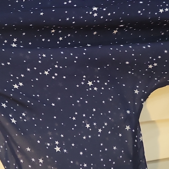 Michelle Mae, size os, navy blue/white stars - Picture 2 of 2